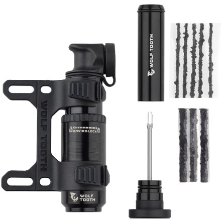 Wolf Tooth Components EnCase Pump 30 cc with Tubeless Tire Plug Tool 3