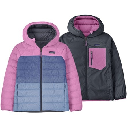 Patagonia Reversible Down Sweater Hoody - Kids' 0