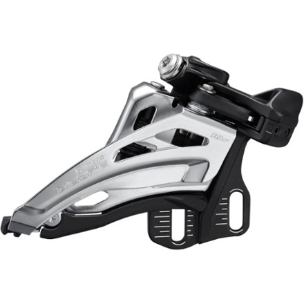 Shimano Deore FD-M4100-E 2 x 10-Speed Front Derailleur - E-Type Mount 0