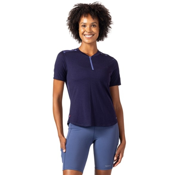 On Body Image of color Navy Dots