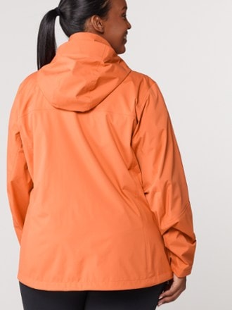 Women's Packable Long Rain Jacket with 2 Pockets: 0.55 lbs 3000mm W/P –  33,000ft