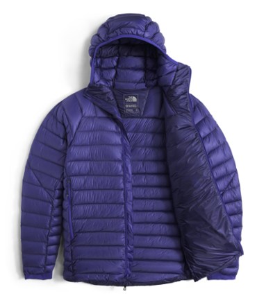 purple north face hoodie mens