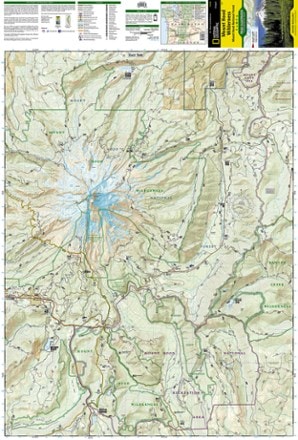 National Geographic Mount Hood Wilderness Topographic Map 1
