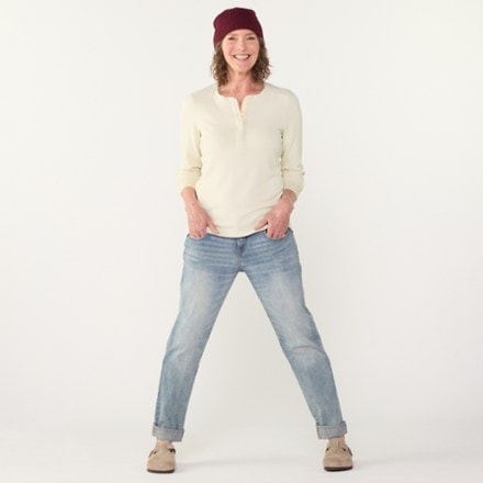 Topo Designs Global Waffle Henley Shirt - Women's 3