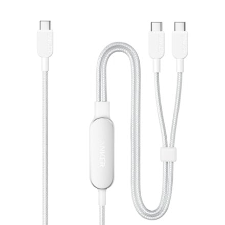 Anker A8895 140W 2-in-1 USB-C to USB-C Cable - 4 ft. 0