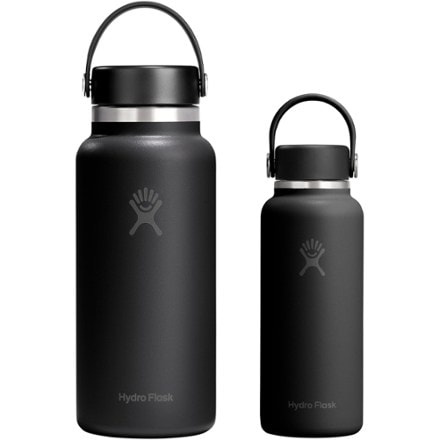 Hydro Flask Micro Hydro Vacuum Water Bottle with Scree Cap - 13.5 fl. oz. Larger water bottle not included