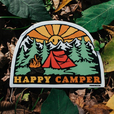Atomicchild Happy Camper Sticker 1
