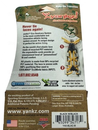 Yankz! EcoMade Quick Lacing System 3