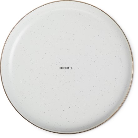 Barebones Enamelware Plates - Package of 2 3