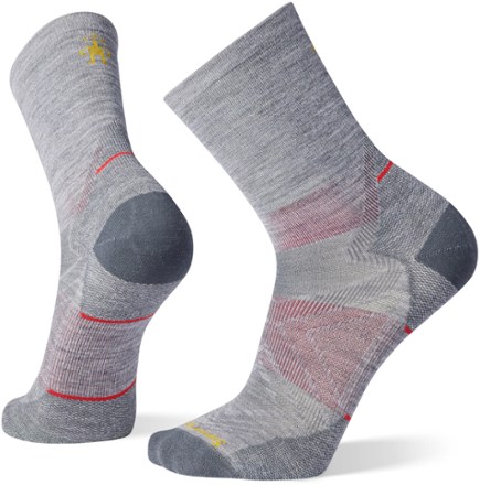 Smartwool Run Zero Cushion Mid Crew Socks - Men's 0