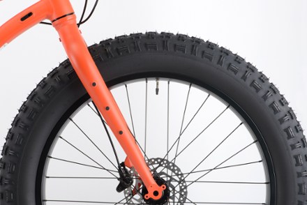 co-op drt 4.1 tire, wheel, fork, disc brakes, fender and rack mounts