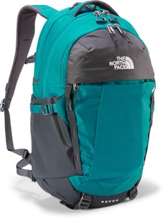 teal north face backpack