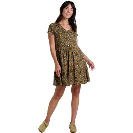 Toad&Co Marley Tiered Short-Sleeve Dress 3