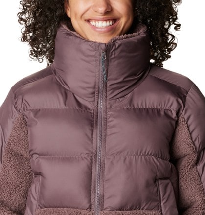 Columbia Leadbetter Point Sherpa Fleece Hybrid Insulated Jacket - Women's 5
