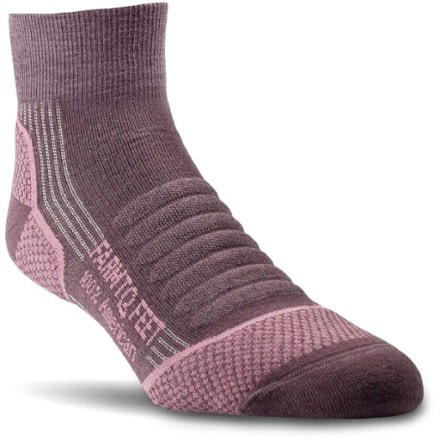 Farm to Feet American Trail Light Cushion 1/4 Crew Socks 0