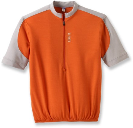 ibex wool cycling jersey