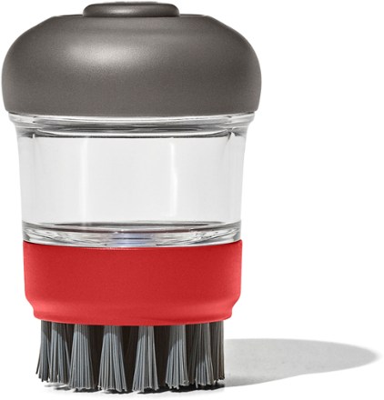 OXO Soap-Dispensing Brush with Storage Case 5