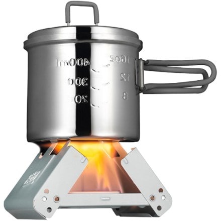 Esbit Pocket Stove with 6 x 14 g Solid Fuel Tablets Pot not included