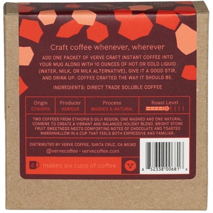 Verve Everlight Holiday Blend Instant Coffee 1