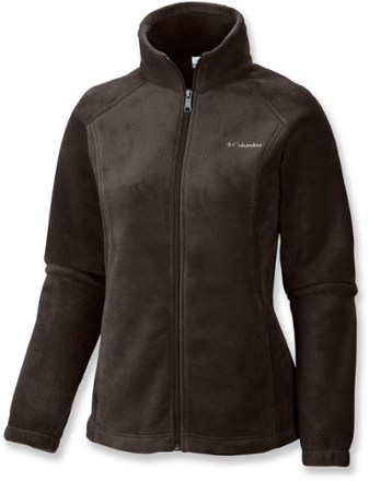 brown columbia fleece jacket womens