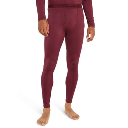 Icebreaker Merino 260 Tech Thermal Base Layer Leggings With Fly - Men's 0