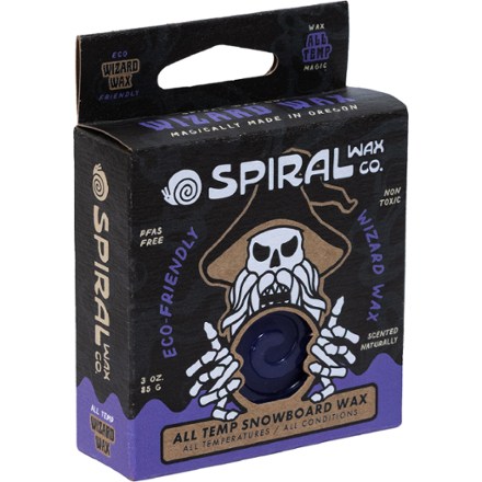 Spiral Wax Co. Wizard Wax All-Temp Snowboard Wax 0