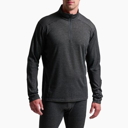 KUHL Reactiv Lite Grid Quarter-Zip Base Layer Top - Men's 0