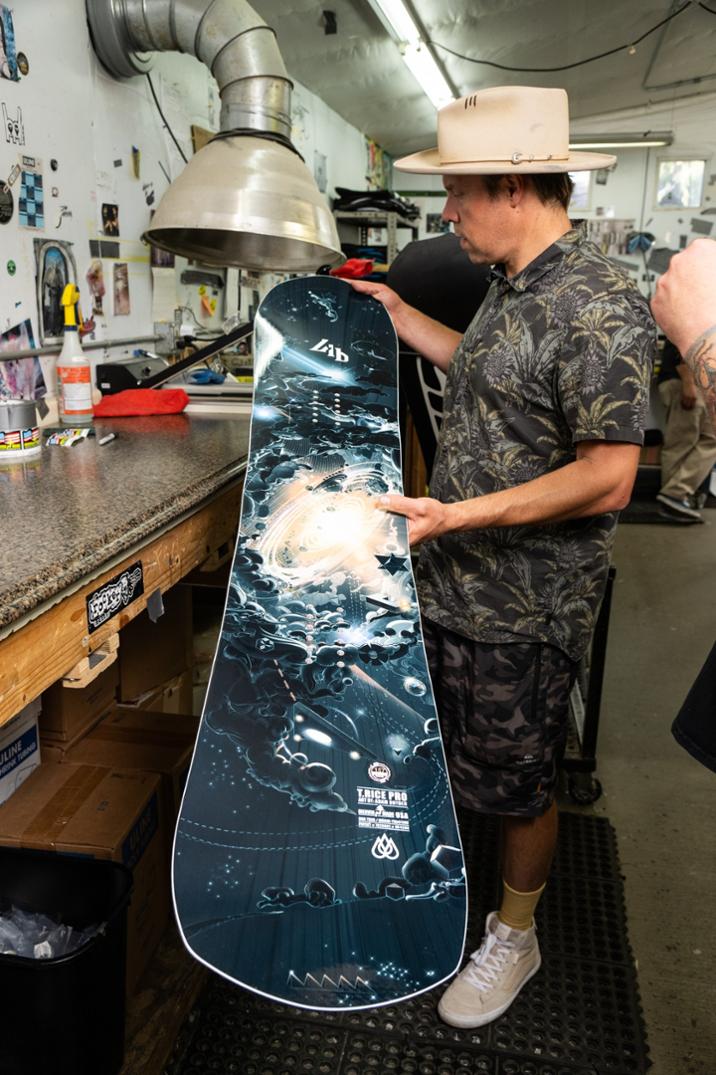 Location Image for T. Rice Pro Snowboard - 2024/2025