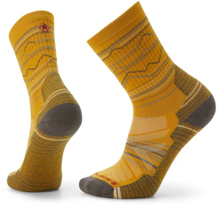 Smartwool Performance Hike Light Cushion Mountain Range Crew Socks - Men's 0