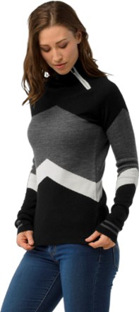 womens funnel neck sweaters