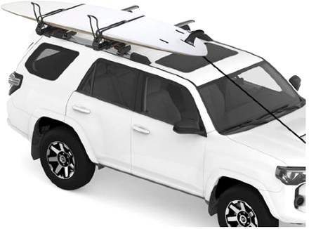 Yakima ShowDown Kayak/SUP Rack In use (Black)