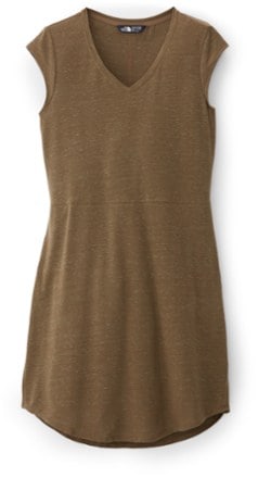 EZ T Shirt Dress Beech Green Heather XL