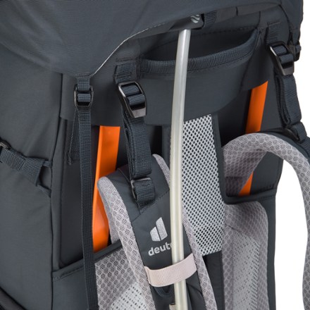 Deuter Aircontact Core 60 + 10 SL Pack - Women's Hydration port & tube routing