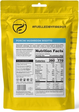 Firepot Porcini Mushroom Risotto - 2 Servings 1