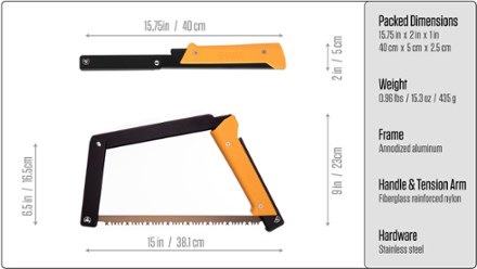 Agawa Gear BOREAL15 Folding Bow Saw 8