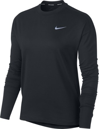 nike women's element crew top