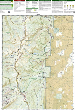 National Geographic Clark / Buffalo Pass Topographic Map 2