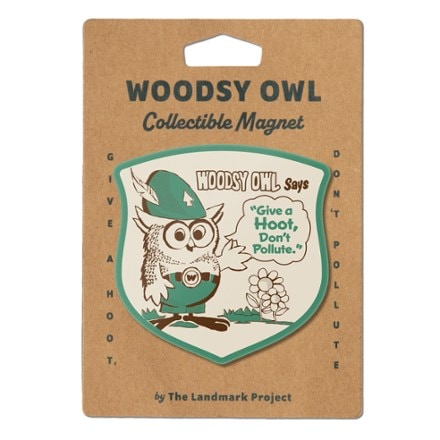 The Landmark Project Woodsy Says Magnet 1