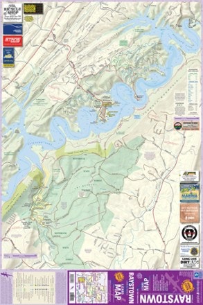 Purple Lizard Maps Raystown Lake Pennsylvania 3