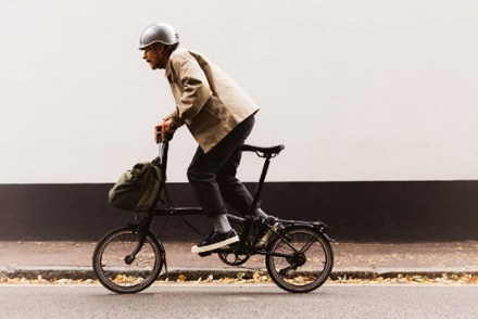 Brompton C Line 4-Speed Mid Handlebar Bike with Rack | REI Co-op