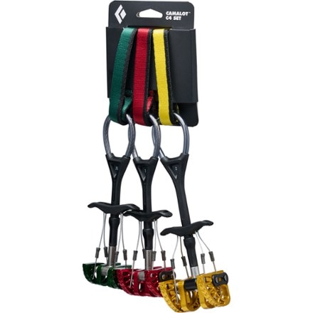 Black Diamond C4 Cam Set - #0.75, 1, 2 0