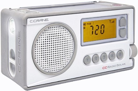 C Crane CCRadio Solar Digital Am/FM/Weather and Alert Windup Emergency Radio 0