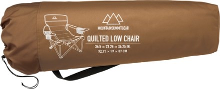 Mountain Summit Gear Quilted Low Chair 6
