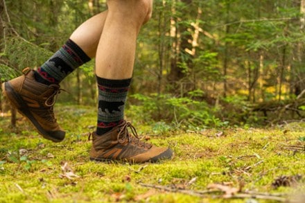 Darn Tough Van Grizzle Boot Cushion Socks - Men's 5