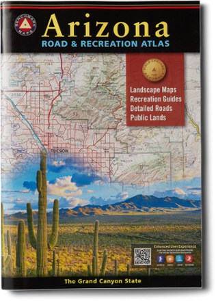 Benchmark Maps Arizona Road & Recreation Atlas - 12th Edition 0