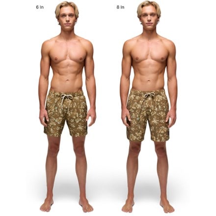 prAna Metric E-Waist 8" Board Shorts - Men's 6