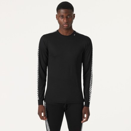 Helly Hansen LIFA Stripe Crew Base Layer Top - Men's 4