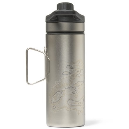 Grayl GeoPress Ti Water Filter and Purifier Bottle Plus Cook Lid 8