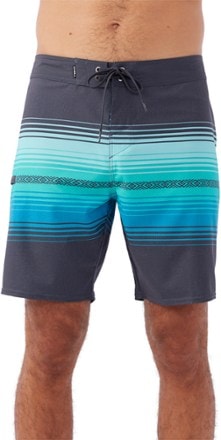 O'Neill Hyperfreak Heat Stripe Line 19" Board Shorts - Men's 1