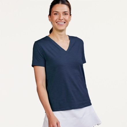 tasc Performance All Day V-Neck T-Shirt - Women's 0
